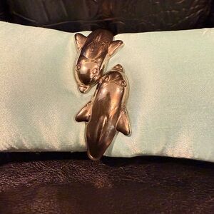 Silver bracelet Dolphin